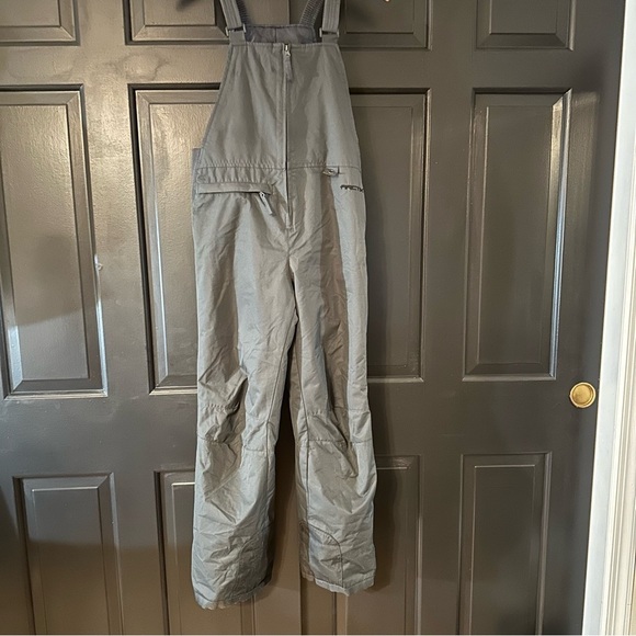 Arctix Kids Gray Insulated Bib Overalls Ski Snow Pants Youth Size L 5K winter - Picture 2 of 15